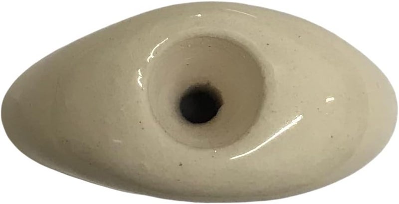 Handmade Ceramic Stone Eagle American Flag Bead Neckace Jewelry - Image 3